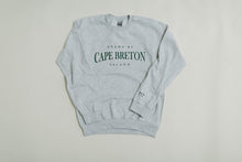 Load image into Gallery viewer, UNAMA'KI CAPE BRETON ISLAND CREWNECK - ASH GREY