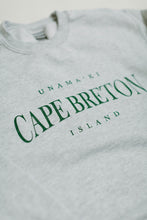 Load image into Gallery viewer, UNAMA'KI CAPE BRETON ISLAND CREWNECK - ASH GREY