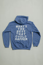 Load image into Gallery viewer, WHAT'S THE BEST THAT COULD HAPPEN HOODIE - VIOLET