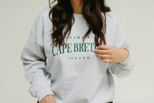 Load image into Gallery viewer, UNAMA'KI CAPE BRETON ISLAND CREWNECK - ASH GREY