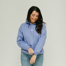 Load image into Gallery viewer, TRUST THE PROCESS HOODIE - VIOLET