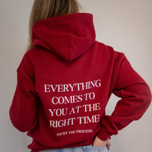 Load image into Gallery viewer, TRUST THE PROCESS HOODIE