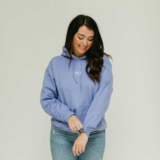 TRUST THE PROCESS HOODIE - VIOLET